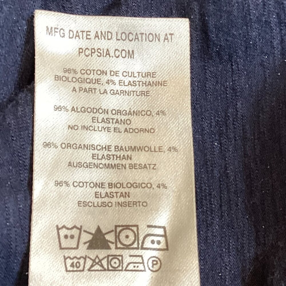 Patagonia Women's Athleisure Sports Dress‎ XS/S Blue Organic Cotton #133R - Picture 10 of 12